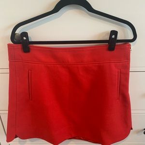 J Crew Wool Mini Skirt (with Pockets!)